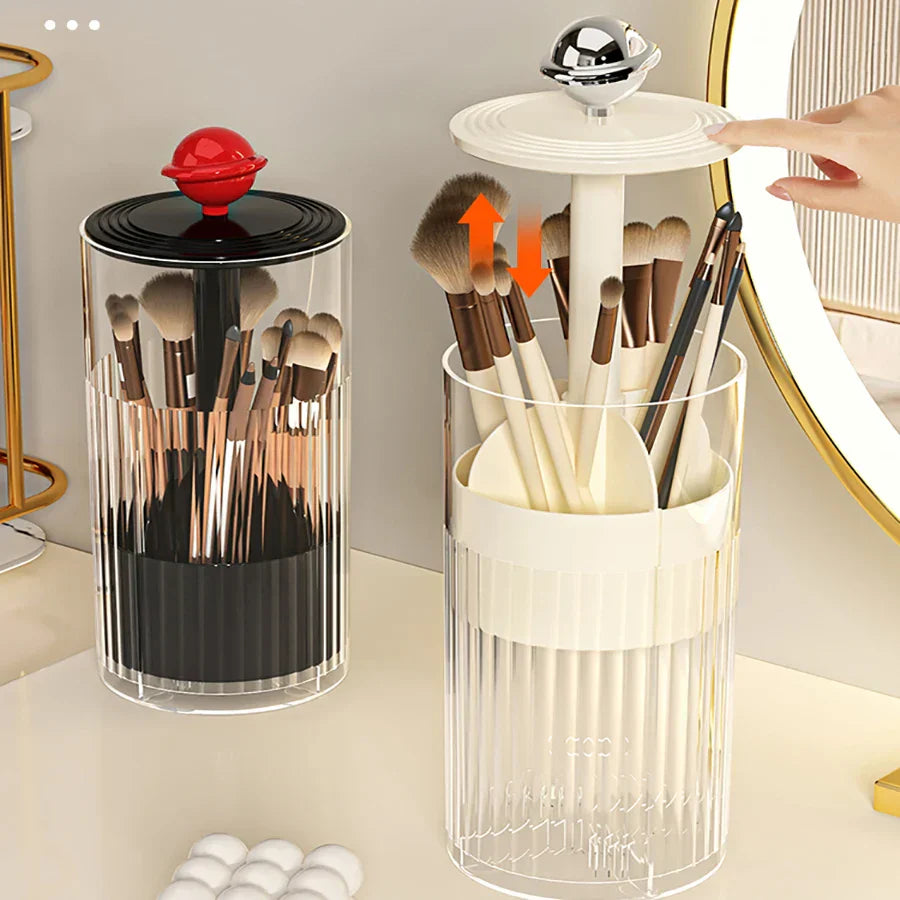 Auto Lift & Luxe Makeup Pinsel Organizer | Karnz