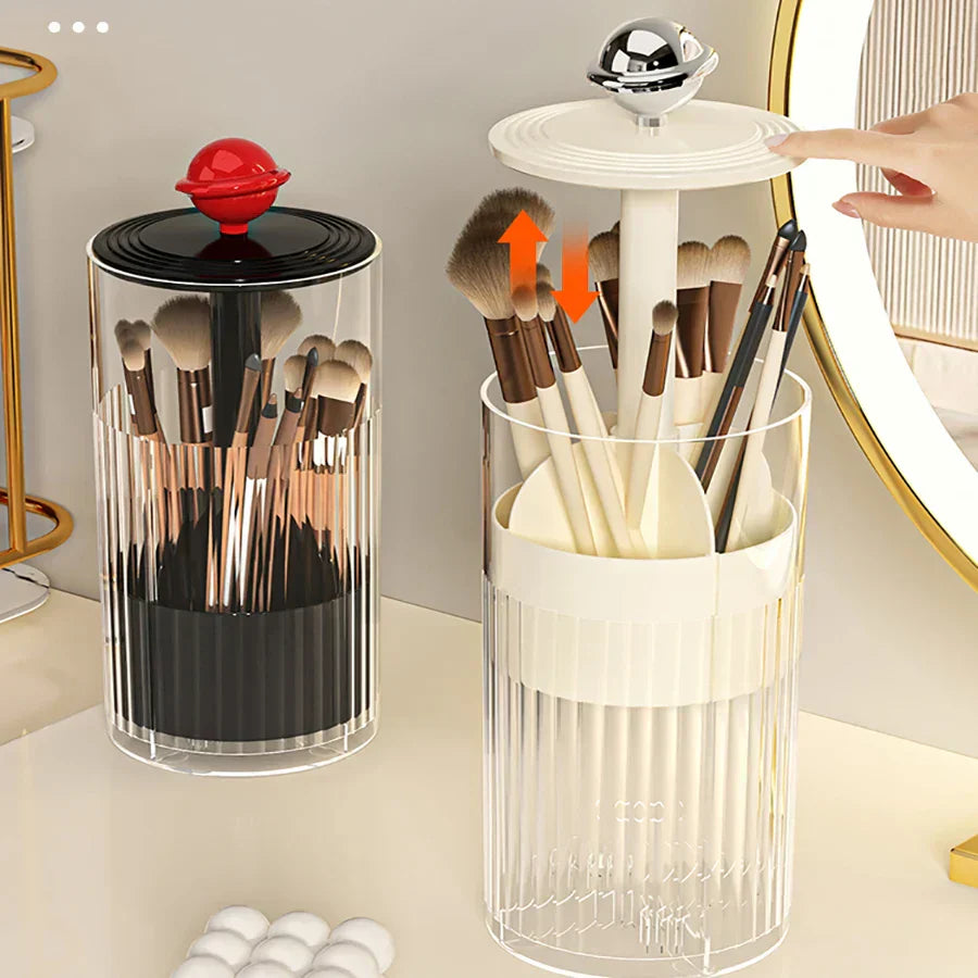 Auto Lift & Luxus Makeup Pinsel Organizer | Karnz