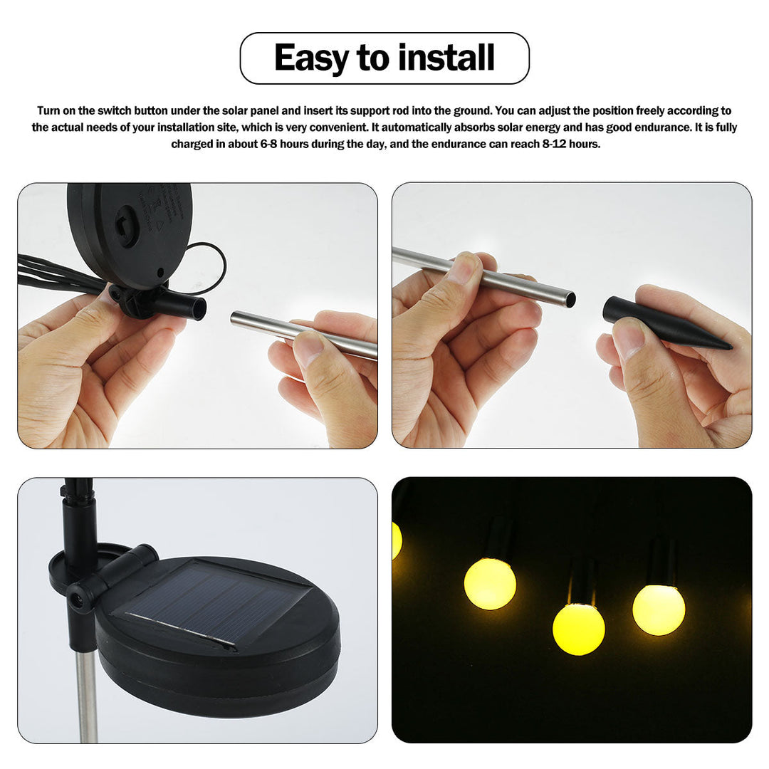 Firefly Garten Solar LED Außenlichter | Karnz