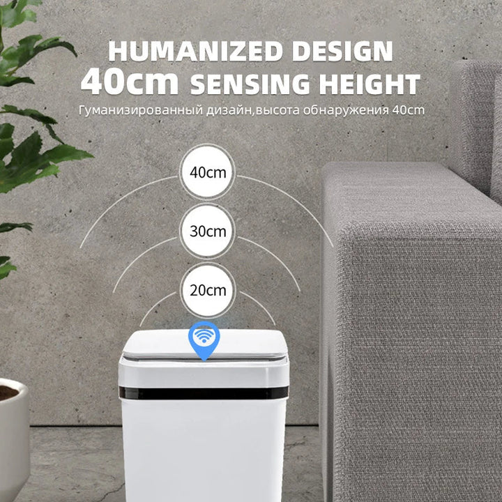 Wasserdichter Smart Wave Sensor Automatischer Mülleimer | Karnz