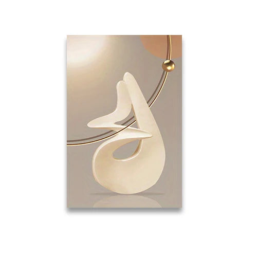 Moderne Ästhetik Abstrakte Stillleben Wandkunst Fine Art Leinwanddrucke Licht Luxus Bilder Für Wohnzimmer Esszimmer Home Office Dekor | Karnz