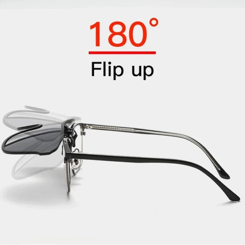 Clip-On Sonnenbrille Polarisiert Flip-Up | Karnz