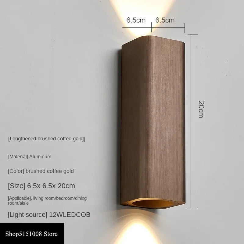 LumiGlow - Stilvolle LED-Wandlampe mit Warm- und Kaltlicht | Karnz