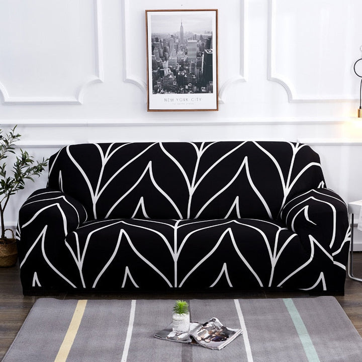 Modern rutschfeste bunte elastische Sofabezug | Karnz