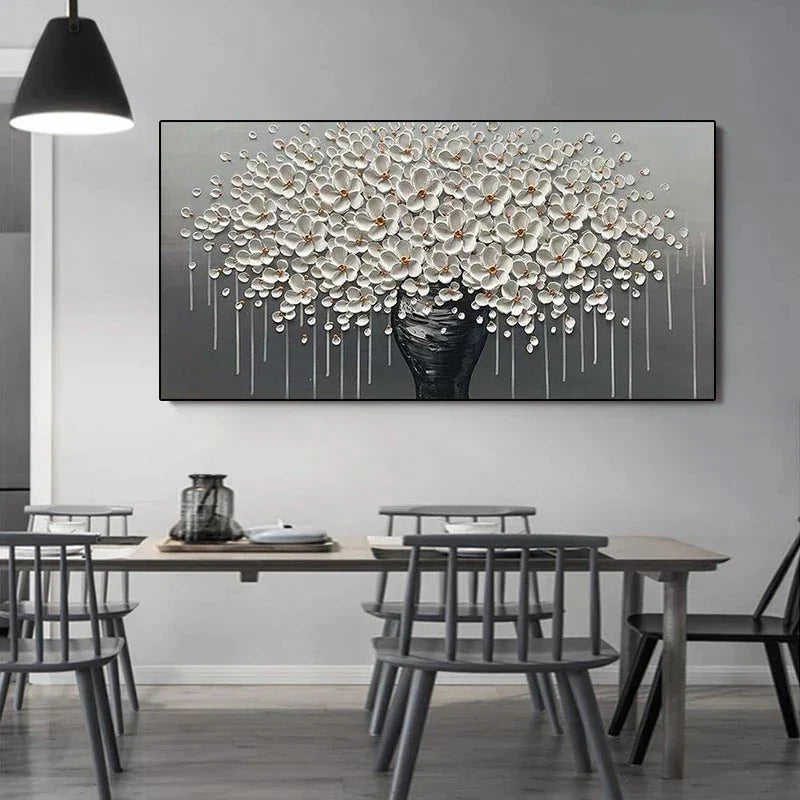 Moderne abstrakte Blumenbaum Wandkunst Fine Art Leinwanddrucke Große Größen Bilder Für Wohnzimmer Schlafzimmer Home Office Kunstdekoration | Karnz