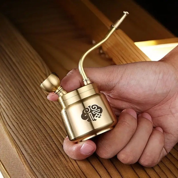 Artisan Brass Pipe Aromatherapie Räuchergefäß | Karnz
