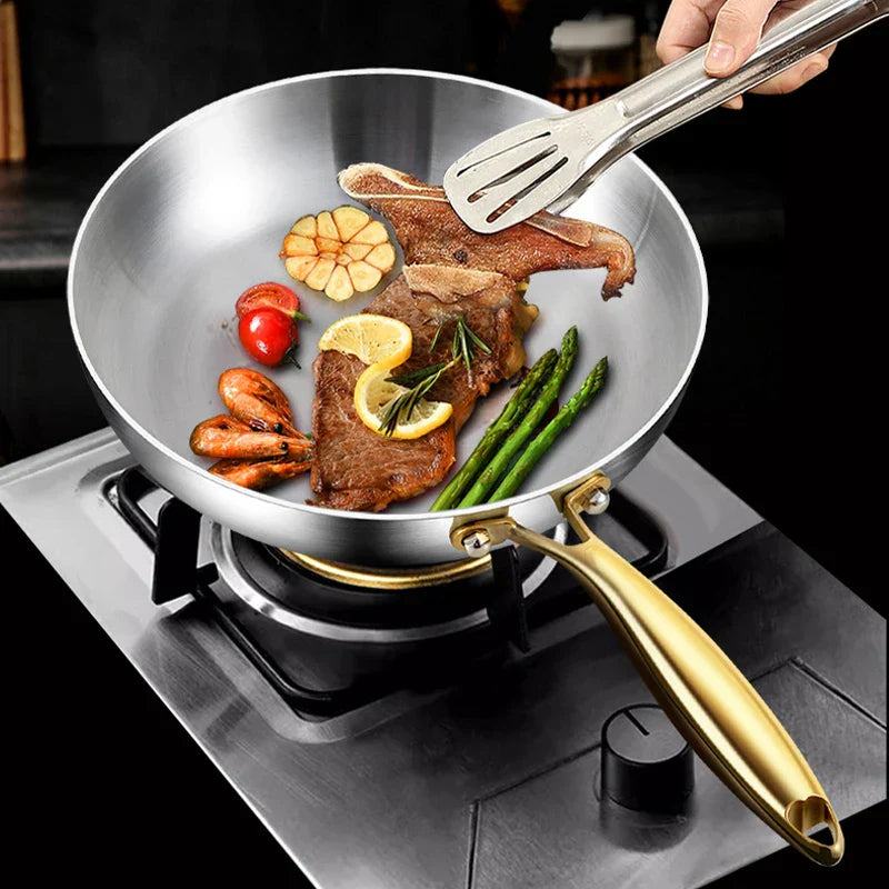 ChefSteel – Professionele RVS Koekenpan voor Gas & Inductie | Karnz