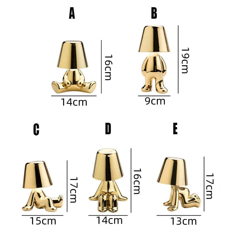 Moderne Tischlampe GloedHeld – Warmes LED-Licht für Wohnzimmer & Schlafzimmer | Stilvoll & Funktional | Karnz