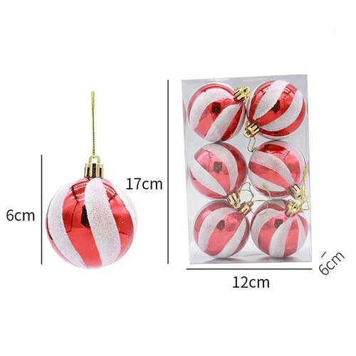 Elegante Schneeflocken Weihnachtskugeln Set – Hochwertige Christbaumkugeln in Rot, Weiß und Gold, perfekt für festliche Baumdeko zu Weihnachten | Karnz