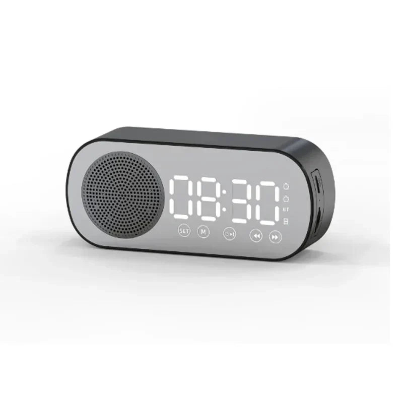Karnz | Digitale Weckuhr mit Bluetooth-Lautsprecher & FM-Radio