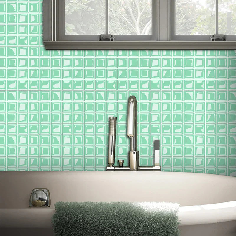 DecoMosaic 3D Mosaik Wandfliesen Aufkleber Karnz