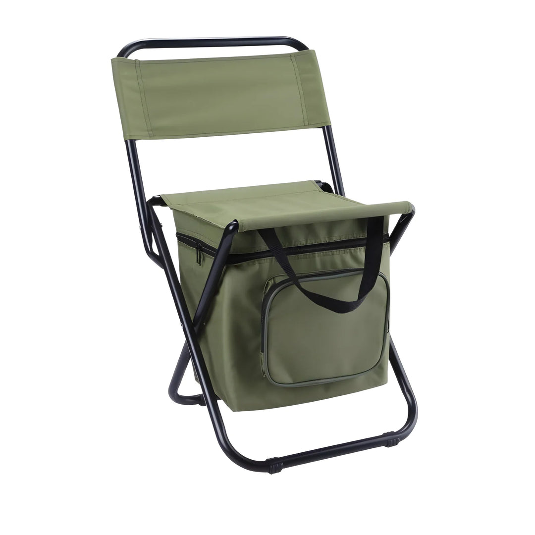 Eingebaute Kühltasche Tragbare Faltbare Outdoor-Hocker | Karnz