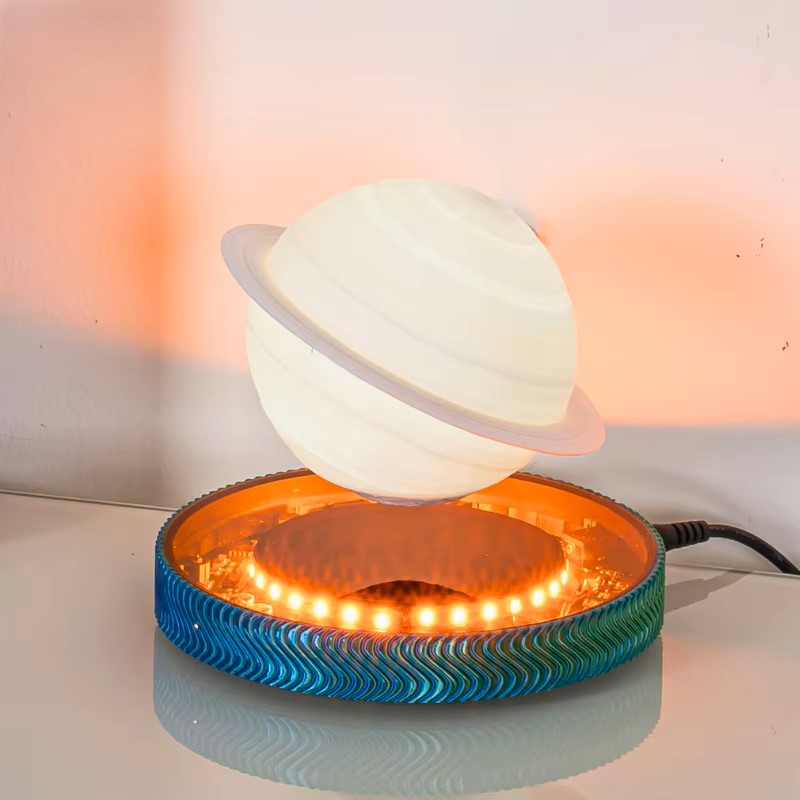 3D Saturn Space Lover Magnetisch Schwebende Lampe | Karnz