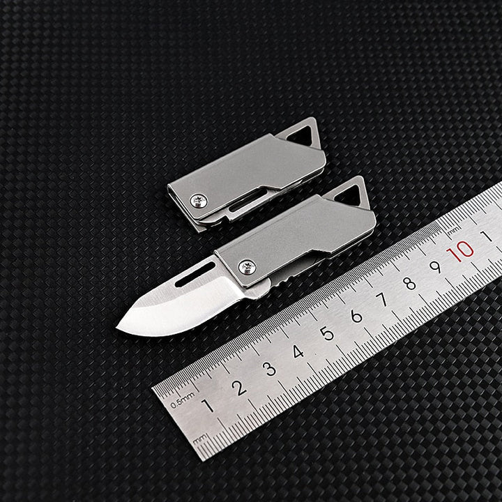 Faltbares Master Edelstahl Überlebens-Mini-Messer | Karnz