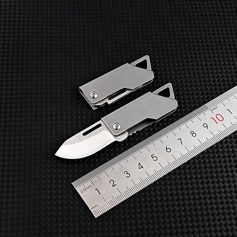 Faltbares Master Edelstahl Überlebens Mini Messer | Karnz