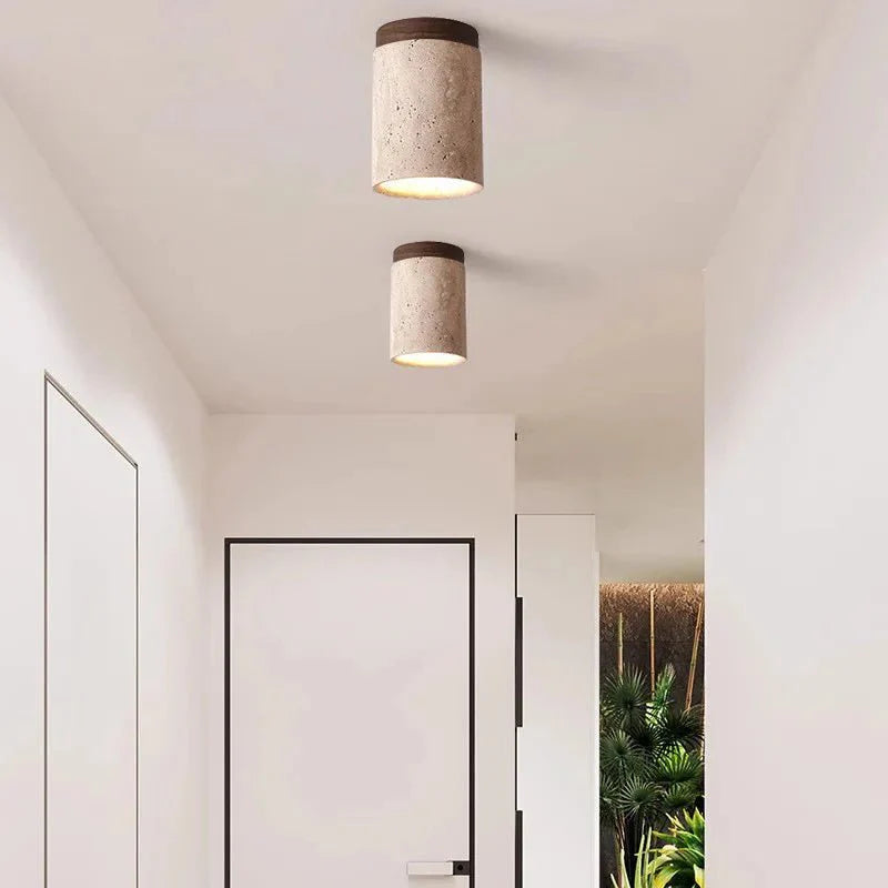 aus Travertin Raffinierte Eleganz Sanftes Licht Einzigartiges Design | Karnz