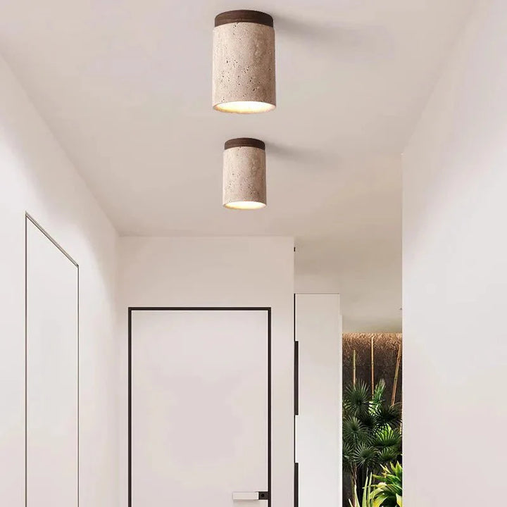 aus Travertin Raffinierte Eleganz Sanftes Licht Einzigartiges Design | Karnz