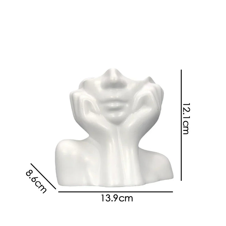 Fröhliche GlücksKarnzumentopfs Skulptur | Karnz