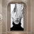 Modern Abstract Portrait Überlagerung Landschaft Wandkunst Fine Art Leinwanddrucke Schwarz Weiß Bilder Für Modernes Wohnzimmer Eingangsbereich Foyer Kunst Dekor (Unrahmt) | Karnz
