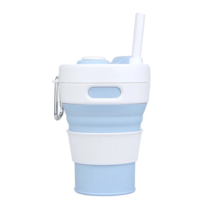 Wiederverwendbare tragbare Sip-and-Go zusammenklappbare Tasse | Karnz