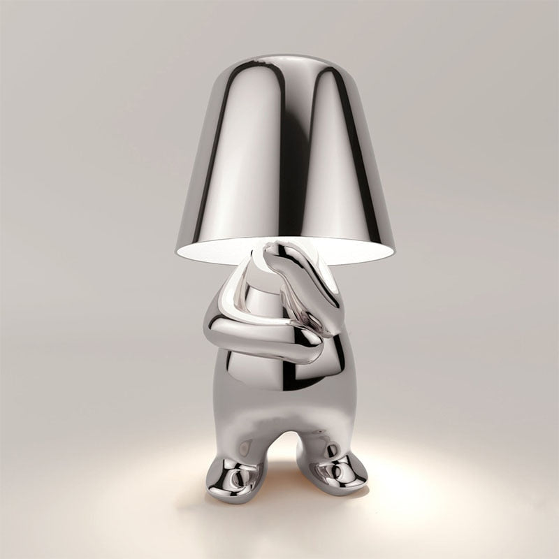 Moderne Tischlampe GloedHeld – Warmes LED-Licht für Wohnzimmer & Schlafzimmer | Stilvoll & Funktional | Karnz