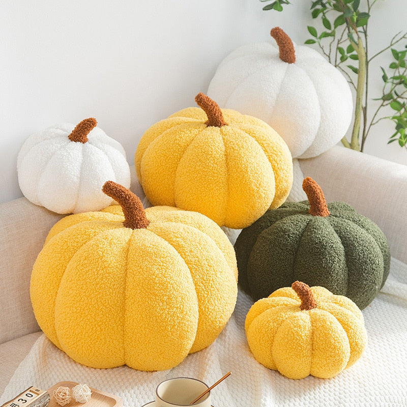 Weiche Pumpkin-Plüsch-Halloween-Kissen | Karnz