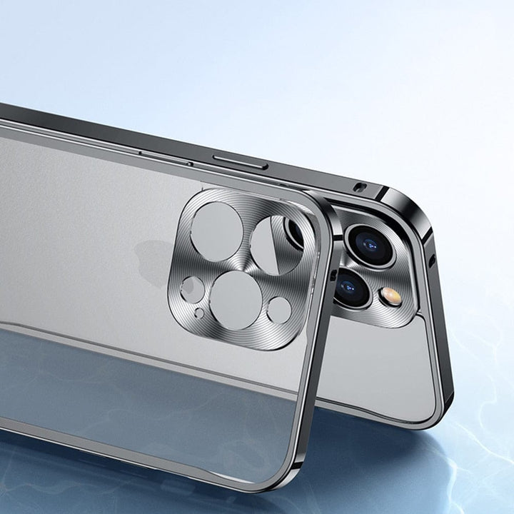 Sandsberg | iPhone Aluminium-Hülle | CNC-gefräster Metallrahmen für Schutz | Mehrere Farben