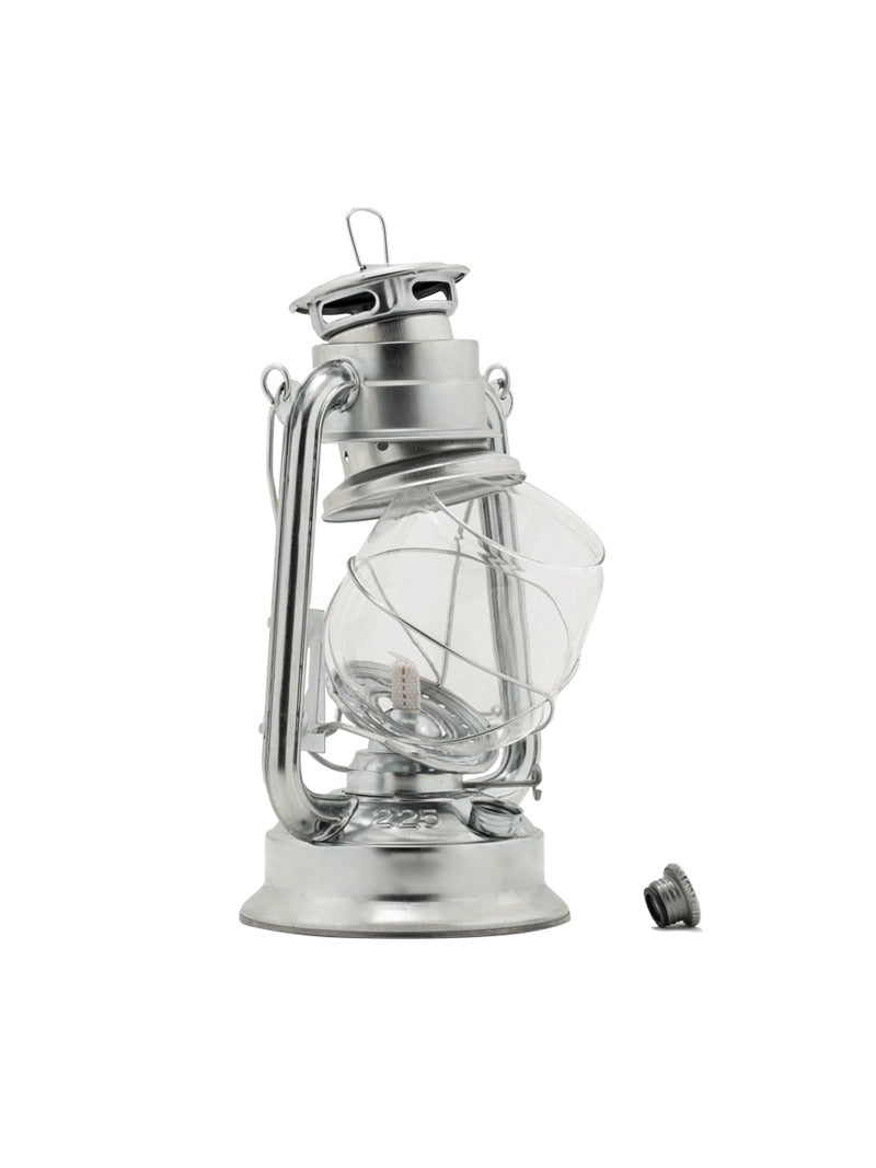 Nostalgische Campingseite Außen-Kerosin-Laterne Lampe | Karnz