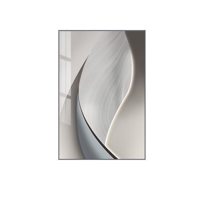 Abstrakte industrielle graue beige Wandkunst Fine Art Leinwanddrucke Bilder für städtische Wohnräume Wohnzimmer Home Office Kunstdekoration | Karnz