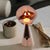 Moderne Mini-Tischlampe im Lava-Design mit LED-Licht - Dekorative Lampe für Wohnzimmer, Schlafzimmer & Büro | Karnz