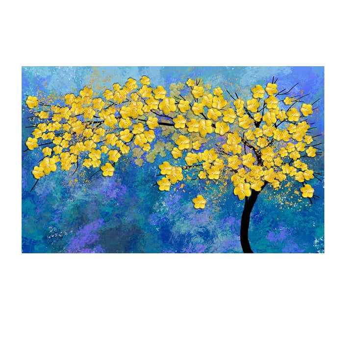 Abstract Floral Big Blossom Petal Tree Wandkunst Feine Kunst Leinwanddrucke Bild Für Wohnzimmer Schlafzimmer Salon Kunst Dekor | Karnz
