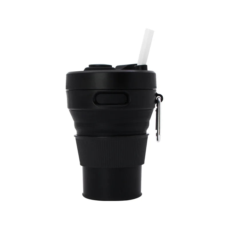 Wiederverwendbare tragbare Sip-and-Go zusammenklappbare Tasse | Karnz