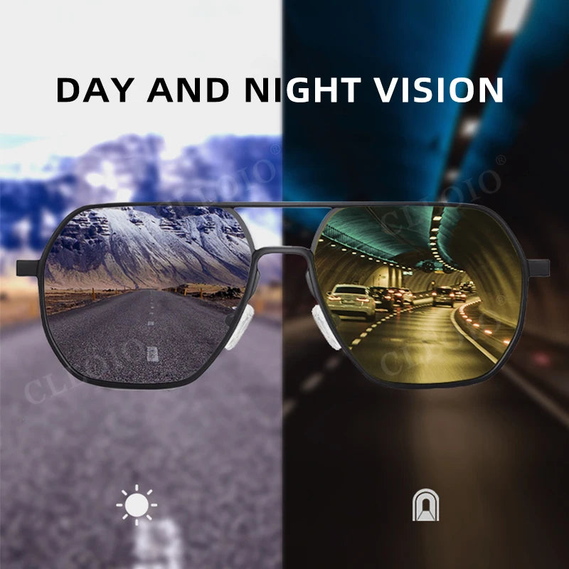 Unisex Sonnenbrille mit photochromen Gläsern | Karnz