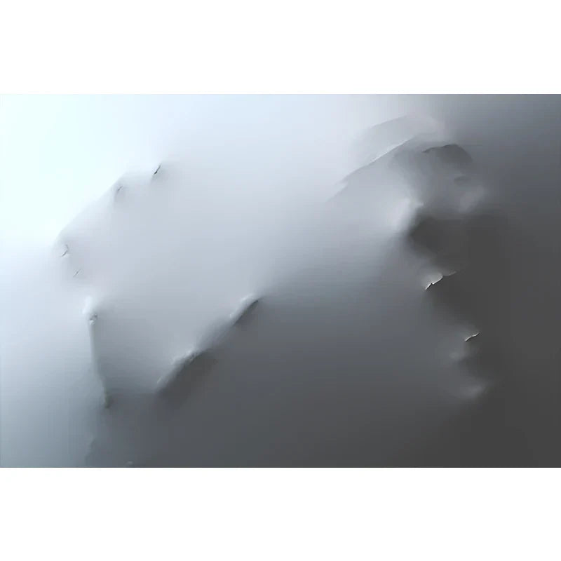 Moderne Kunst Abstrakte Gespenstische Figuren In Der Wand Leinwanddrucke Schwarz Weiß Wandkunst Poster Bilder Für Wohnzimmer Schlafzimmer Kunst Dekor | Karnz