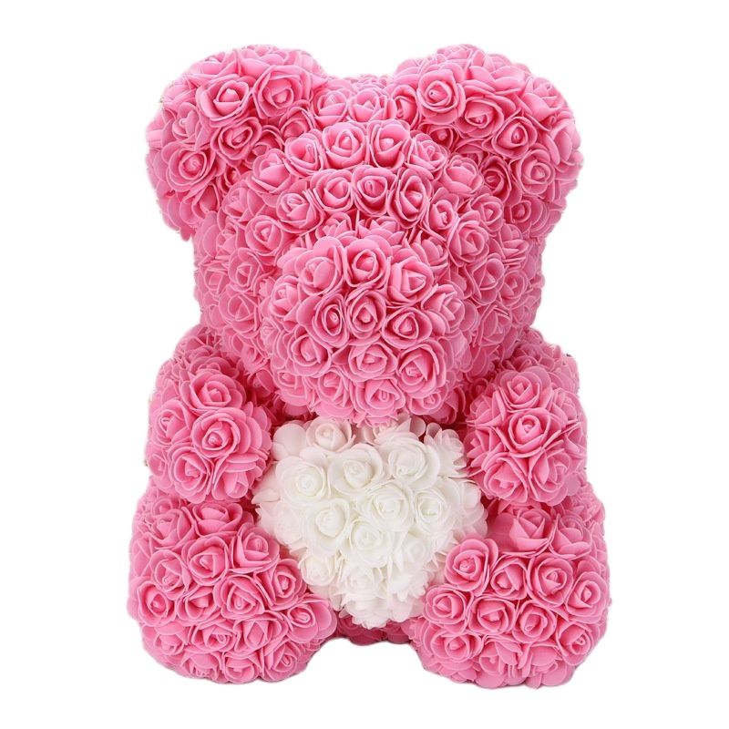 Karnz | Künstliche Rosenblumen Teddybär
