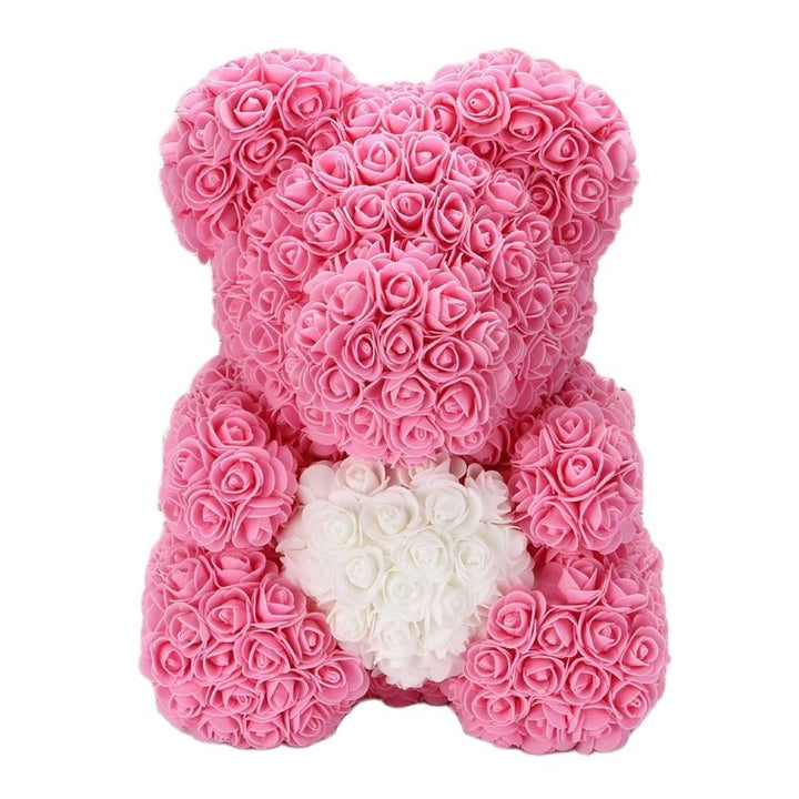 Karnz | Künstliche Rosenblumen Teddybär