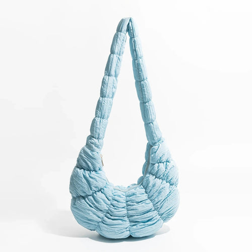 Puff Croissant Schultertasche