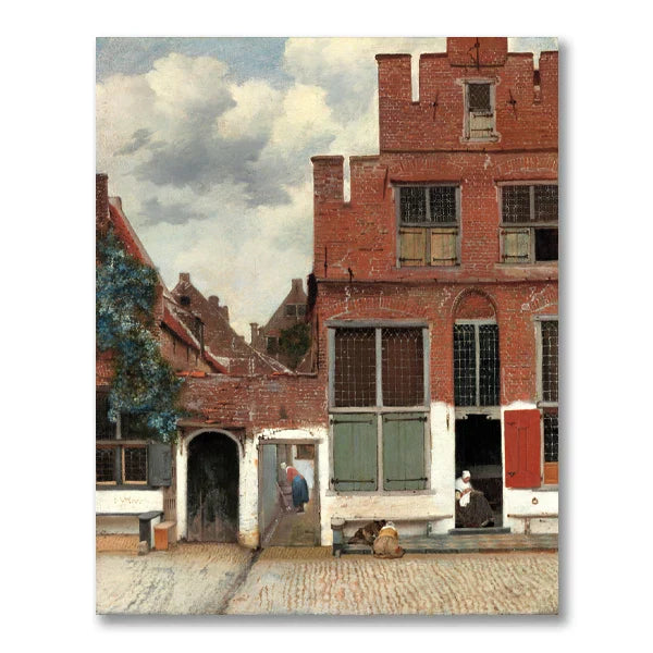 Mädchen mit einem Perlenohrring Poster Johannes Vermeer Niederländisches Goldenes Zeitalter Malerei Fein Kunst Leinwand Drucke Klassische Malerei Für Wohnzimmer Esszimmer Dekor | Karnz