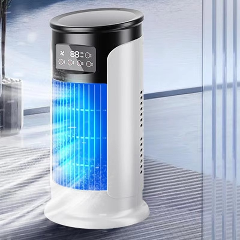 Tragbare Klimaanlagenventilator Verdunstungskühler USB Leise Timer Raumkühlung Kleiner 10 oz Wassertank Persönlicher Kühler Einstellbar | Karnz