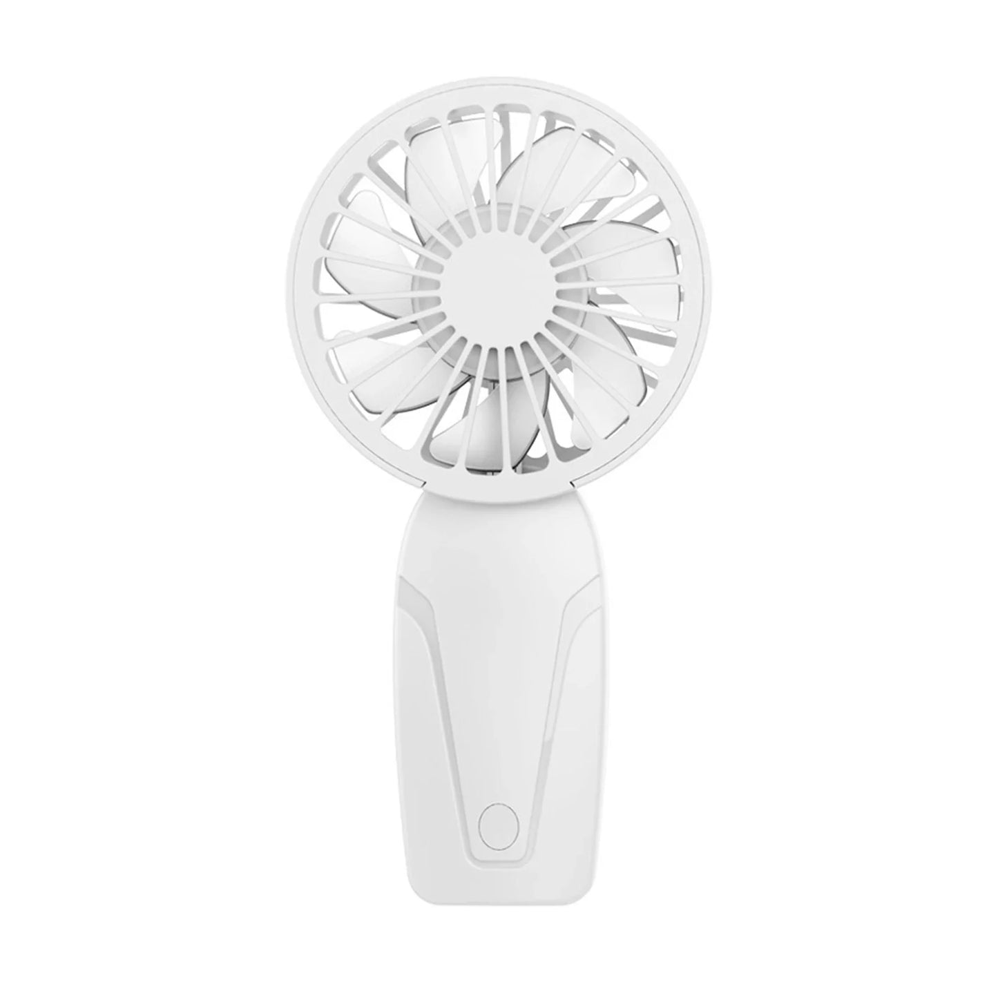 Portabler Handheld Mini Ventilator – Leichter ABS USB-wiederaufladbarer Taschenventilator für kühlende Erfrischung unterwegs | Karnz