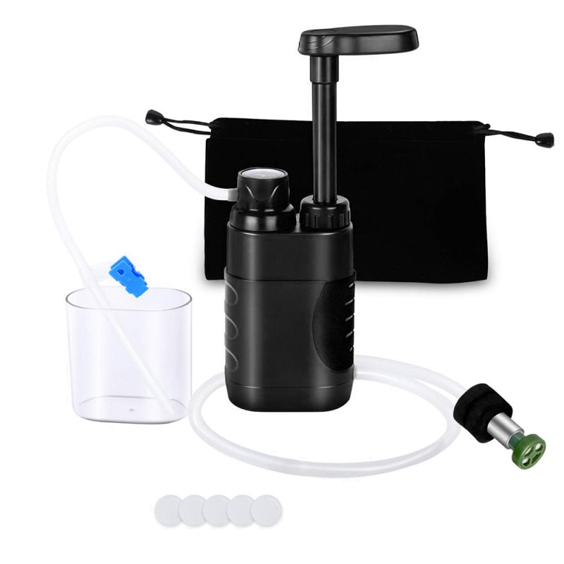 Outdoor Wasserfilter Camping Überlebenswerkzeug | Karnz