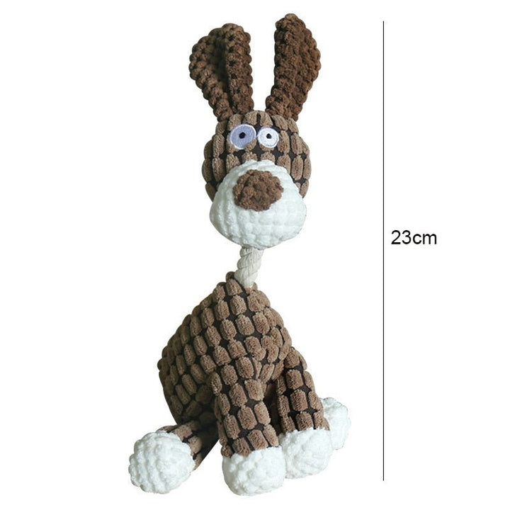 Sandsberg | Robustes Hundespielzeug aus Plüsch | Bissfestes und langlebiges Design | Mehrere Modelle