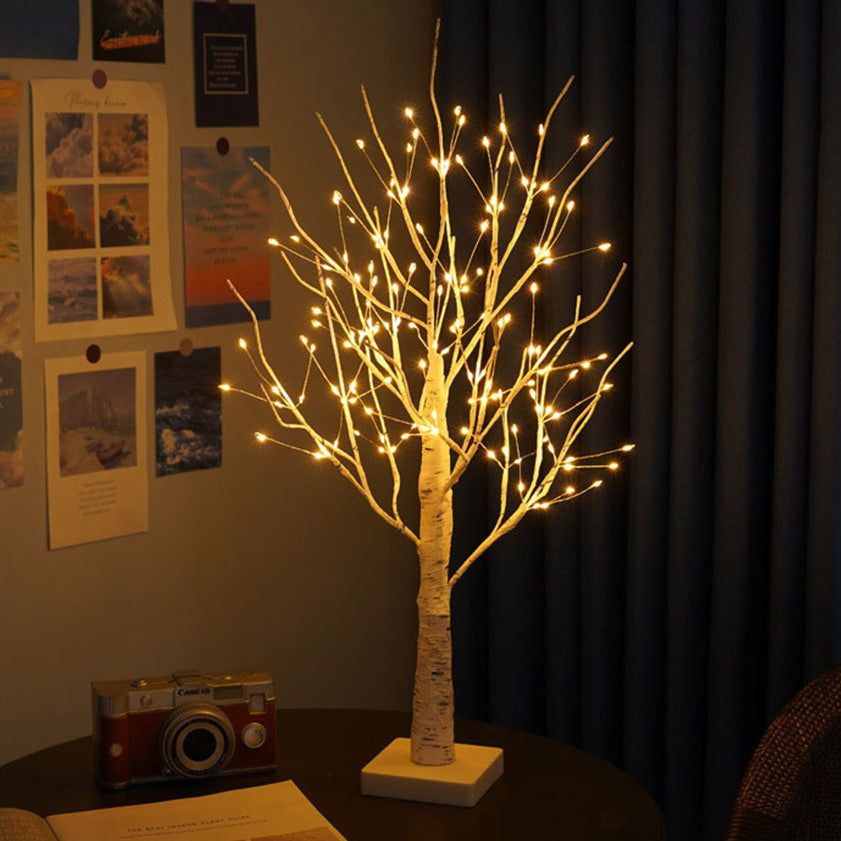 Beleuchtete skandinavische Birke - LumiBirch | Karnz