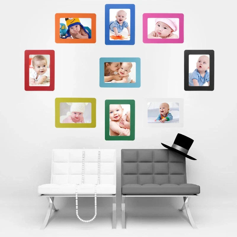 Magnetische Kühlschrank Bunte DIY Foto Rahmen | Karnz