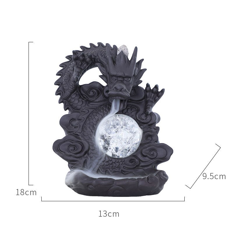 Mystic Dragon Lucky Clay Wasserfall Brenner | Karnz