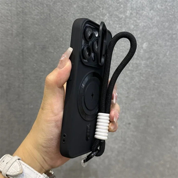 Karnz | Magnetische weiche Handgelenk Halter Linse Abdeckung iPhone Hülle