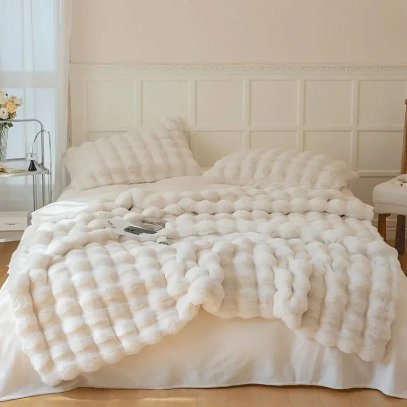 FurLuxe | Wendbare Kunstfell-Decke