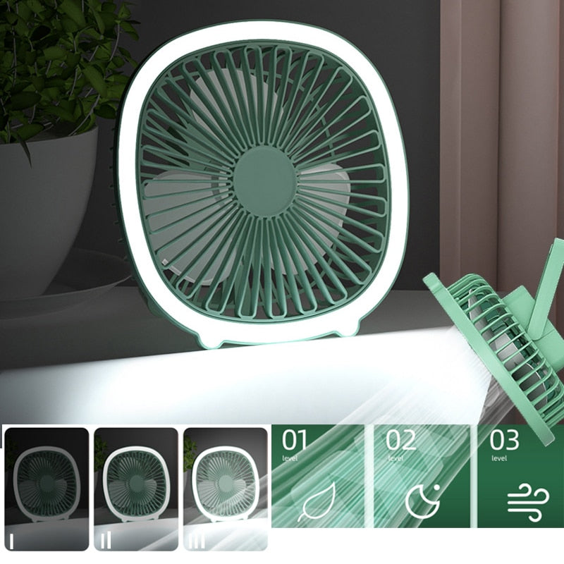 Kompakte Easy Mini Nachttischlampe USB Luftkühler | Karnz
