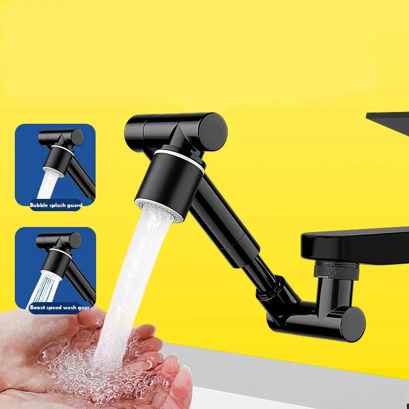 FlexiFlow 360° drehbarer und ausziehbarer Wasserhahnkopf Karnz