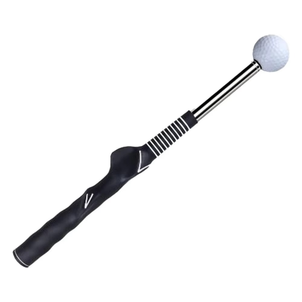 Golfschwungtrainer mit Klick-Feedback für Griffkraft und Schwungkorrektur